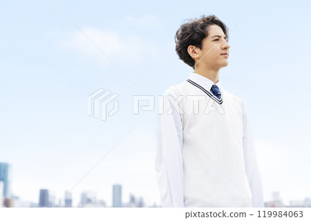 男學生的肖像 男學生的肖像 119984063