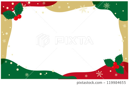 Christmas cute vector illustration background material 119984655