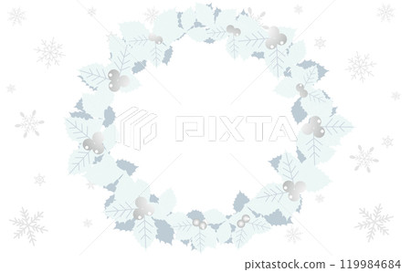 Christmas cute vector illustration background material 119984684