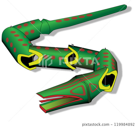 大山振神社的竹蛇 大山振神社的竹蛇 119984892