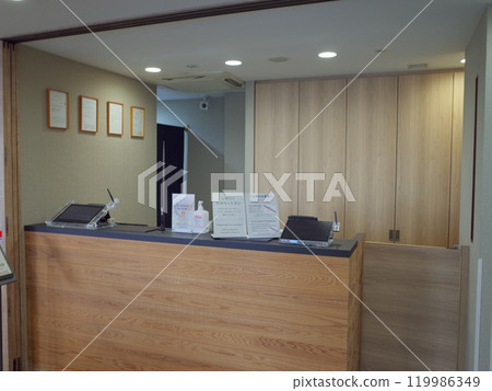 Business hotel front desk view_Hakodate 119986349