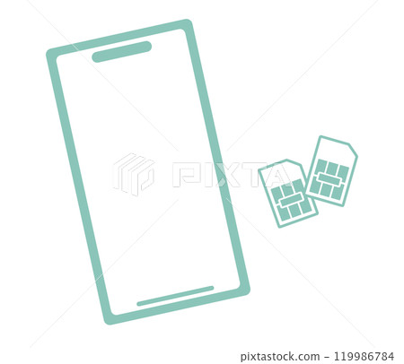 Smartphone and dual SIM image 119986784