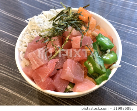 北海道飯店早餐形象 飯店自助早餐 海鮮飯 海鮮蓋飯 119986893