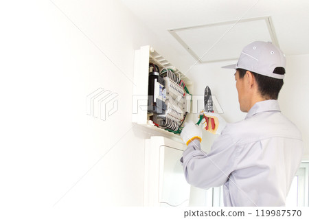 電氣工作電工複製空間 電氣工作電工複製空間 119987570