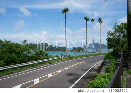 Refreshing scenery along the Nichinan coast 119988531