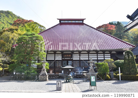 Obuse: Hokusai's ceiling painting at Iwamatsu-in Temple 119990871