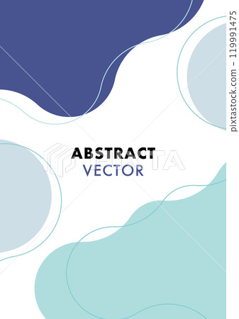 Abstract background blue vertical A3 119991475