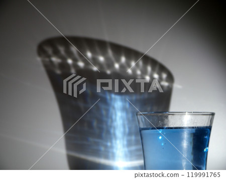 Juice in a glass 119991765
