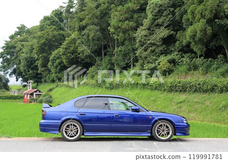 SUBARU LEGACY B4・Hashihaka Tomb [Sakurai City, Nara Prefecture] 119991781