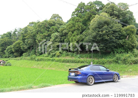 SUBARU LEGACY B4・Hashihaka Tomb [Sakurai City, Nara Prefecture] 119991783