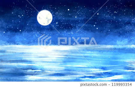 夜空星空風景畫 119993354