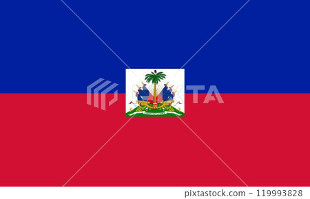 Haiti flag national material design 119993828
