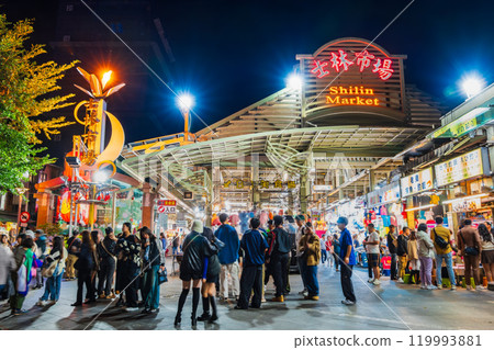 台北士林夜市*局部柔焦 台北士林夜市*局部柔焦 119993881