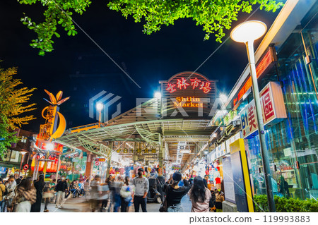 台北士林夜市*局部柔焦 119993883