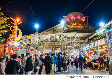 台北士林夜市*局部柔焦 台北士林夜市*局部柔焦 119993884