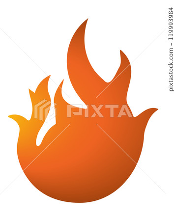 漸層色火、火焰、燃燒、燃燒圖像圖示 — 向量插圖 漸層色火、火焰、燃燒、燃燒圖像圖示 — 向量插圖 119993984