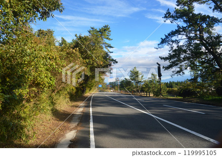 秋季國道442號:竹田市久住町敦笠 秋季國道442號:竹田市久住町敦笠 119995105