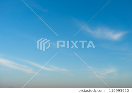 Light Blue Pink Sky White Clouds Texture Background Light Blue Pink Sky White Clouds Texture Background 119995920