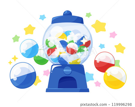 獲獎膠囊玩具的插圖 119996298