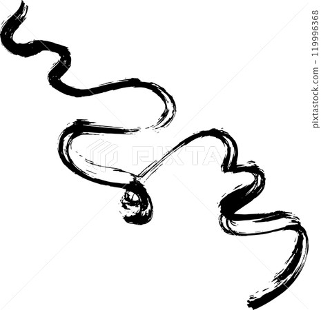 Dry Brush Grunge Wave Stroke Texture Dry Brush Grunge Wave Stroke Texture 119996368