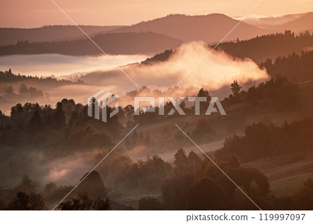 Morning mountain landscape 119997097