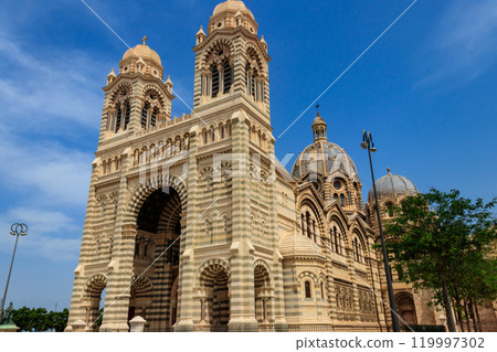 Cathedral of Saint Mary Major in Marseille, France 119997302