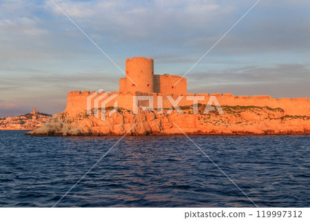 View of Chateau d'If (If castle), a former royal prison, in Marseille, France View of Chateau d'If (If castle), a former royal prison, in Marseille, France 119997312