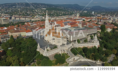 Buda Castle Hill in Budapest 119999394