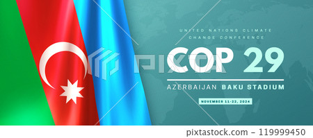COP29 in Baku, Azerbaijan. United Nations climate change conference 119999450