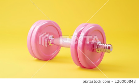 colorful dumbbells design pattern, gym and bodybuilding creative wallpaper concept 120000848