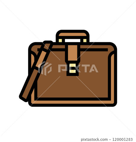 legal briefcase corporate law color icon vector illustration legal briefcase corporate law color icon vector illustration 120001283
