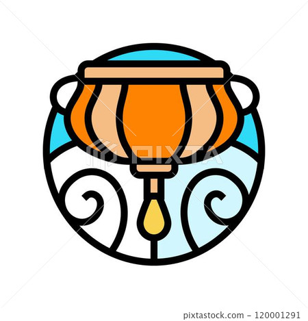 shirodhara ayurveda color icon vector illustration shirodhara ayurveda color icon vector illustration 120001291