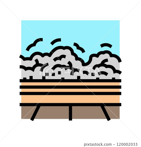 water damage disaster color icon vector illustration water damage disaster color icon vector illustration 120002033