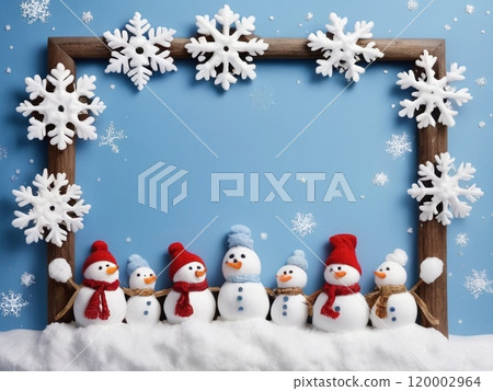 雪人和雪花 120002964