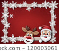 Rudolph the Red Nosed Reindeer and Santa Frame 120003061