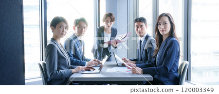 Portrait of a business person with a serious expression Portrait of a business person with a serious expression 120003349