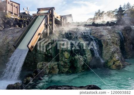Yubatake of Kusatsu Onsen Gunma Prefecture 120003882