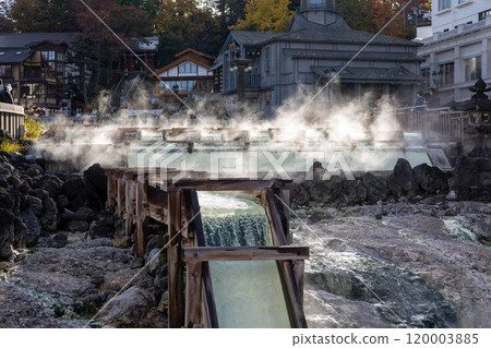 Yubatake of Kusatsu Onsen Gunma Prefecture Yubatake of Kusatsu Onsen Gunma Prefecture 120003885