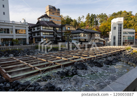 Yubatake of Kusatsu Onsen Gunma Prefecture 120003887