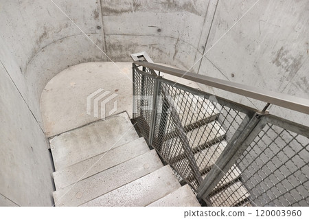 Stairs in a concrete tower structure 120003960
