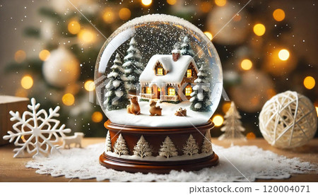 Winter Snow Globe 120004071
