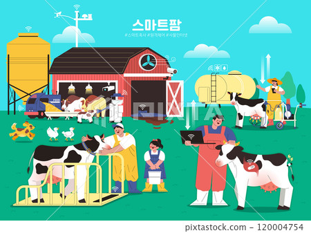 a cattle rancher who manages a ranch using an automated remote control system 120004754
