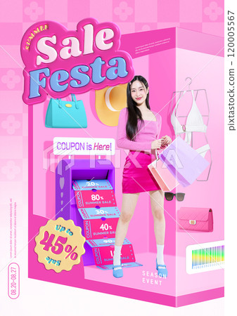 a woman shopping in a package box a woman shopping in a package box 120005567