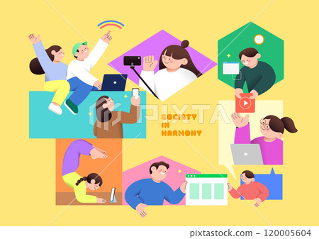 people who connect online 120005604