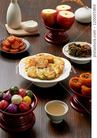 generous Chuseok food generous Chuseok food 120005969