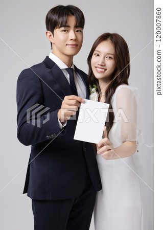 A beautiful couple in their 20s about to get married A beautiful couple in their 20s about to get married 120007860