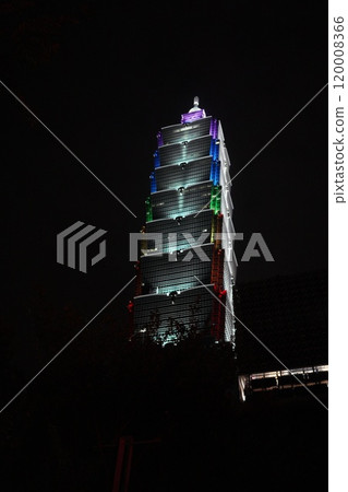 Taipei 101 with Pride color Taipei 101 with Pride color 120008366