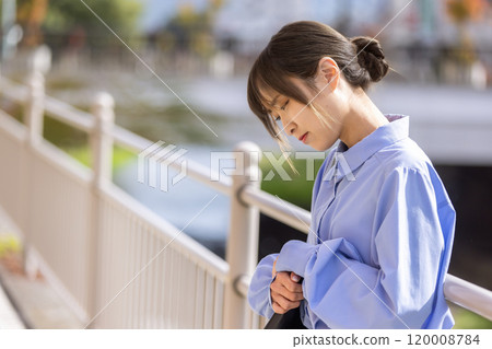Depressed woman Depressed woman 120008784