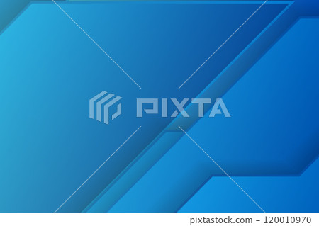 Striped blue gradient HD background. Vector illustration for your business presentations. Stock Vector illustration 120010970