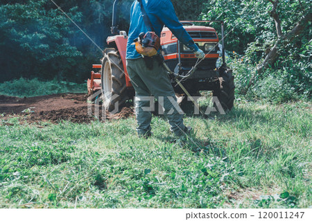 Brushcutter around the field Brushcutter around the field 120011247